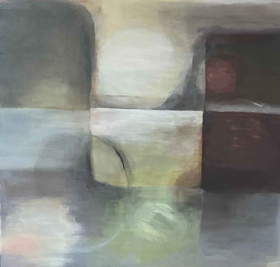 Painting - Through a Window